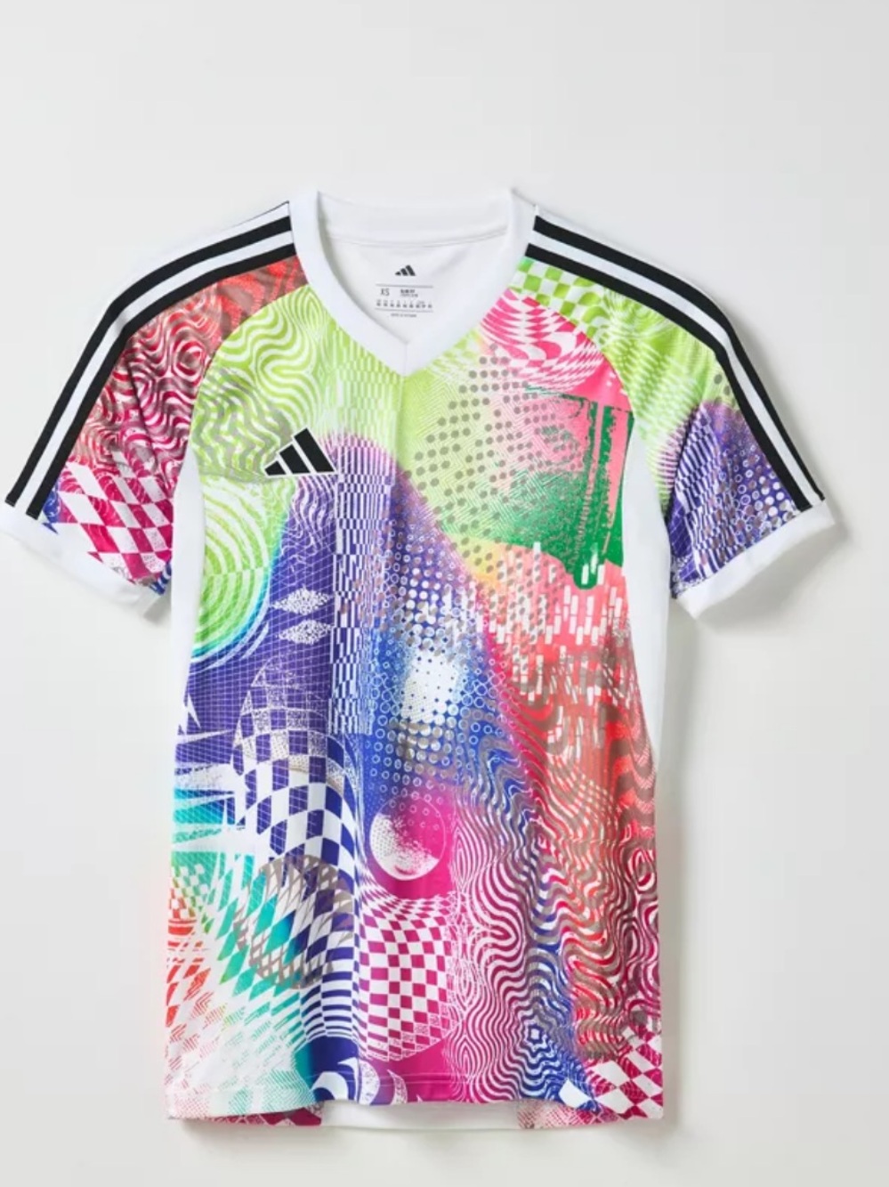 adidas Multicolor Graphic Soccer Jersey Tee